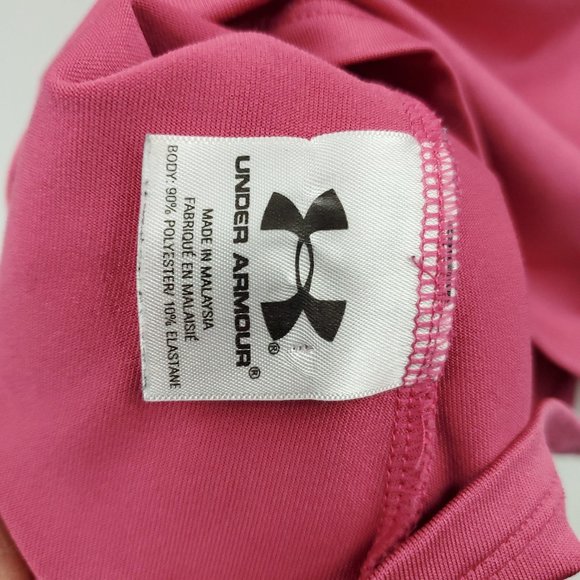 Under Armour Pink Short Sleeve Athletic Top S - Picture 6 of 7
